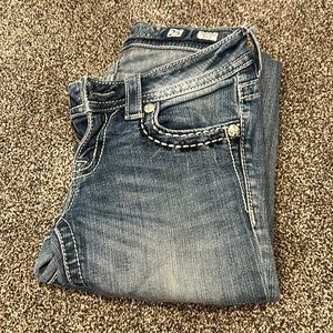 Miss me jeans love ride bling butt